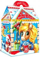 Новогодний подарок 800г. Домик (год Лошади) (экстра) + новогодний сувенир в подарок