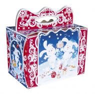 Новогодний подарок 500г.  Веселые зайчата (экстра) + новогодний сувенир в подарок