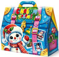 400 - 500г. упаковка Портфельчик Снеговика