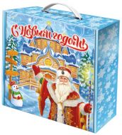 800 - 900г. новогодняя упаковка Шкатулка с секретом Вотчина (пластиковая ручка)