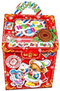 Новогодний подарок 800г. Почта (экстра) + новогодний сувенир в подарок 