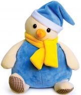 Новогодний подарок 500г. Снеговик в желтом шарфике (экстра) + новогодний сувенир в подарок 