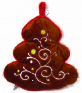 Подарок 500г. Пряничная елочка (экстра) + новогодний сувенир в подарок   