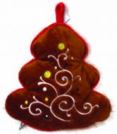 Новогодний подарок 500г. Пряничная елочка (экстра) + новогодний сувенир в подарок   